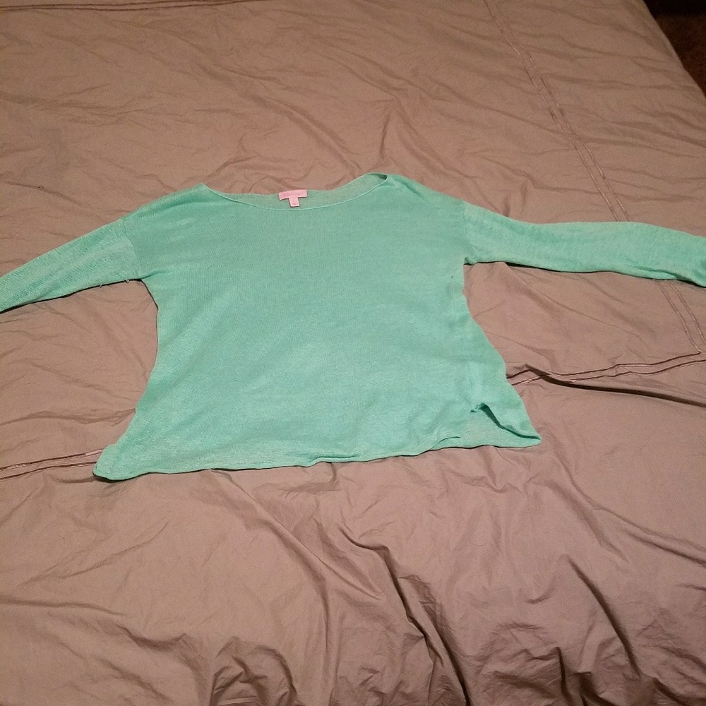 Lilly Pulitzer Linen Sweater